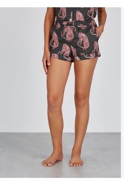 Desmond & Dempsey Pajama Short tiger print